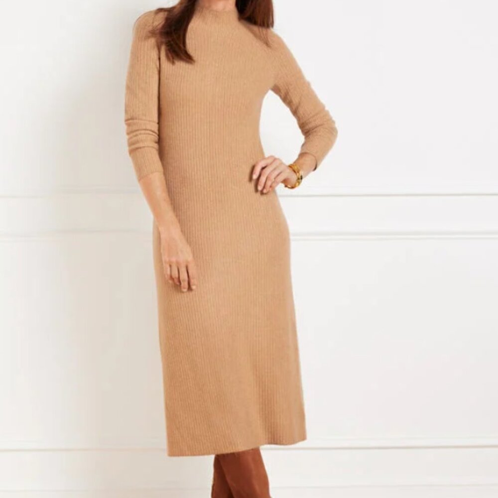 Talbots Mockneck Sweater Dress - NWT!